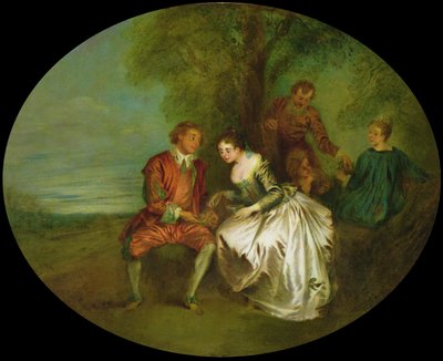The Birdnester by Jean Baptiste Joseph Pater